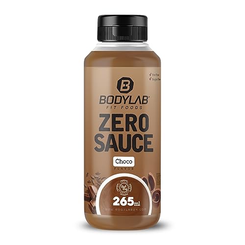 Bodylab24 Zero Sauce Schokolade 265ml, kalorienarm, nur 3-9 kcal je 15g Portion, fett- und zuckerreduziert, perfekt zum Verfeinern von Gerichten, als Sauce oder Dressing, ideal für jede Diät von Bodylab24