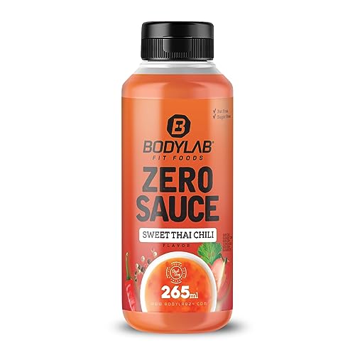 Bodylab24 Zero Sauce Sweet Thai Chili 265ml, kalorienarm, nur 3-9 kcal je 15g Portion, fett- und zuckerreduziert, perfekt zum Verfeinern von Gerichten, als Sauce oder Dressing, ideal für jede Diät Bodylab24 Zero Sauce Sweet Thai Chili 265ml, kalorienarm, nur 3-9 kcal je 15g Portion, fett- und zuckerreduziert, perfekt zum Verfeinern von Gerichten, als Sauce oder Dressing, ideal für jede Diät von Bodylab24