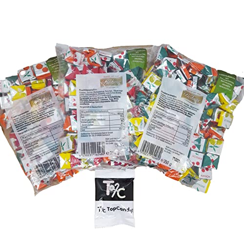 BÖHME Fruchtkaramellen Vorteilspackung 3 x 250g Mit TopCandy Give- Away 750g von LNEE