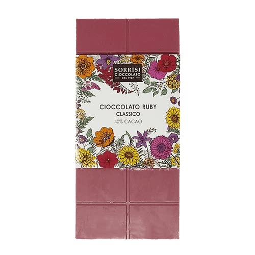 Boella & Sorrisi, Ruby Schokolade, pink Schokolade, aus Italien, 80 g Boella & Sorrisi, Ruby Schokolade, pink Schokolade, aus Italien, 80 g von BOELLA & SORRISI