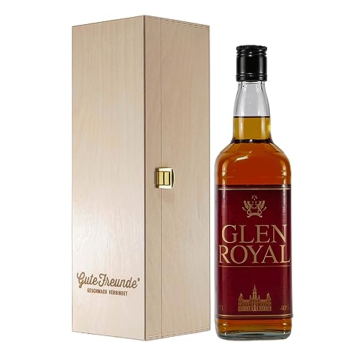 Boente Glen Royal Whiskylikör mit Geschenk-Holzkiste von Boente