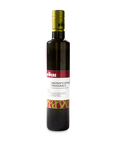 100% Taggiasca Olivenöl Extra vergine Monocultivar Ligure 0,5L, Premium Qualität von Boeri