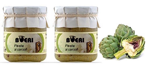 2x 180gr Artischocken Pesto mit Taggiasca Olivenöl extra vergine von Boeri