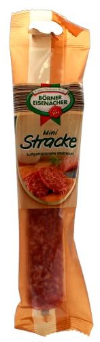 Börner Eisenacher Göttinger Mini Stracke Luftgetrocknete Mettwurst, 8er Pack (8 x 200g) von Börner Eisenacher