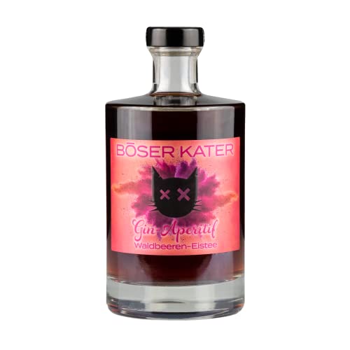 Waldbeeren-Eistee Gin Aperitif, Perfekt für deinen Sommer, Als Aperitif Cocktail mit Tonic Water oder pur ReadyToDrink, Das perfekte Geschenk, 0,5l 15,2% Vol. Waldbeeren-Eistee Gin Aperitif, Perfekt für deinen Sommer, Als Aperitif Cocktail mit Tonic Water oder pur ReadyToDrink, Das perfekte Geschenk, 0,5l 15,2% Vol. von Böser Kater