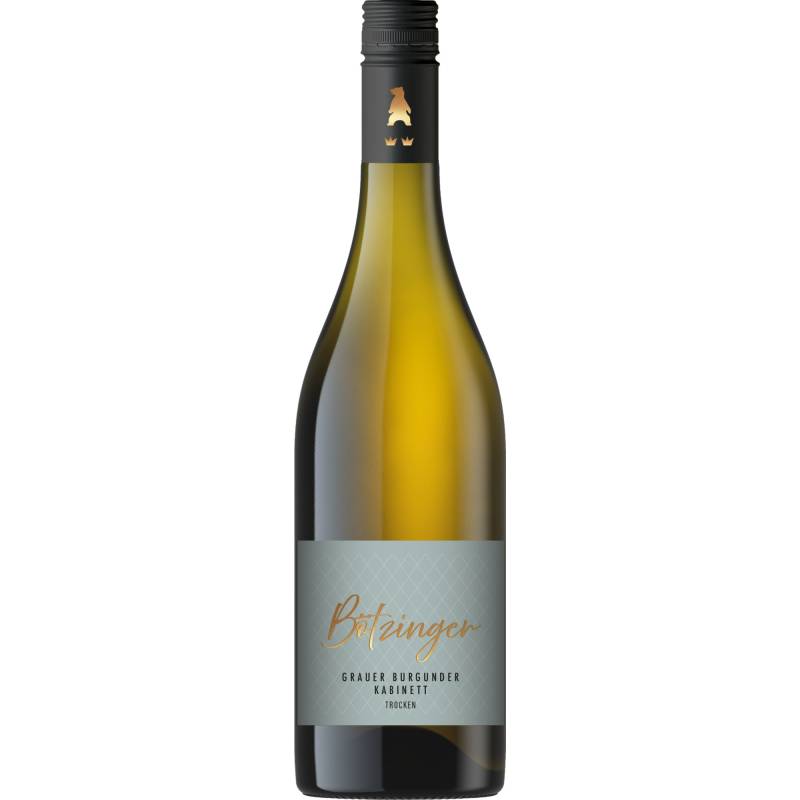 Bötzinger Grauer Burgunder Kabinett, Trocken, Baden, Baden, 2023, Weißwein von Bötzinger eG, Hauptstraße 13 79268 Bötzingen DE