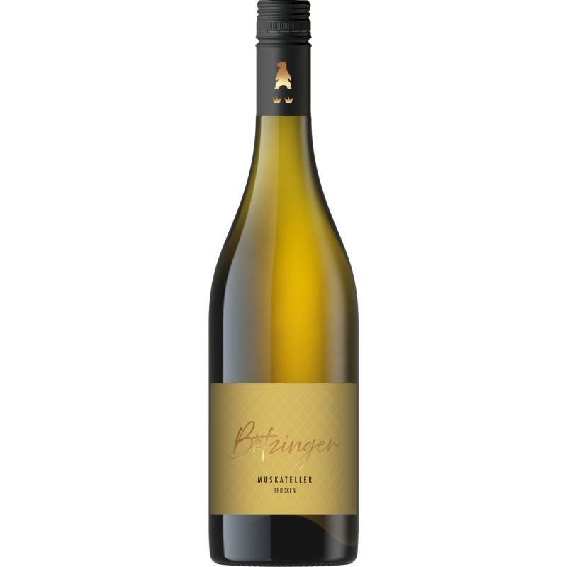 Bötzinger Muskateller Kabinett, Trocken, Baden, Baden, 2023, Weißwein von Bötzinger eG, Hauptstraße 13 79268 Bötzingen DE