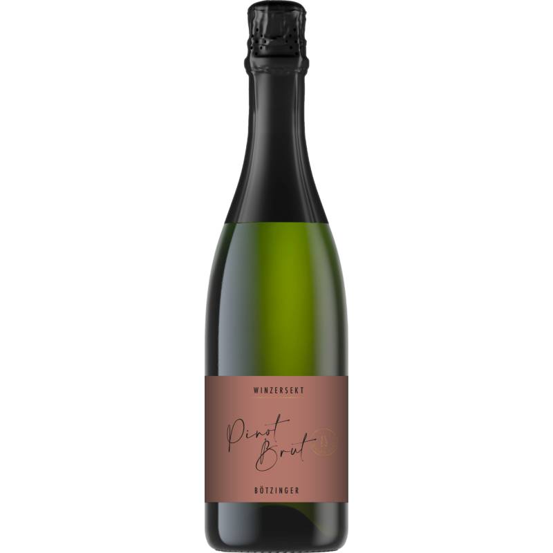 Bötzinger Pinot Cuvée Winzersekt, Brut, Baden, Baden, 2022, Schaumwein von Bötzinger eG, Hauptstraße 13 79268 Bötzingen DE