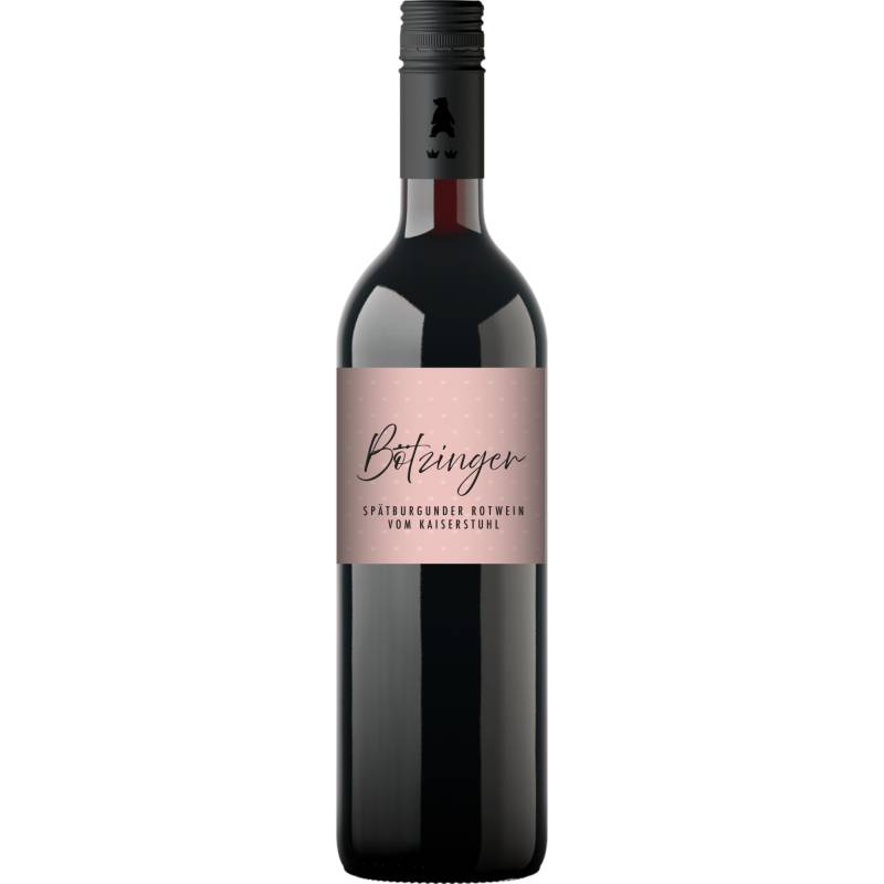Bötzinger Spätburgunder, Halbtrocken, Baden, Baden, 2022, Rotwein von Bötzinger eG, Hauptstraße 13 79268 Bötzingen DE