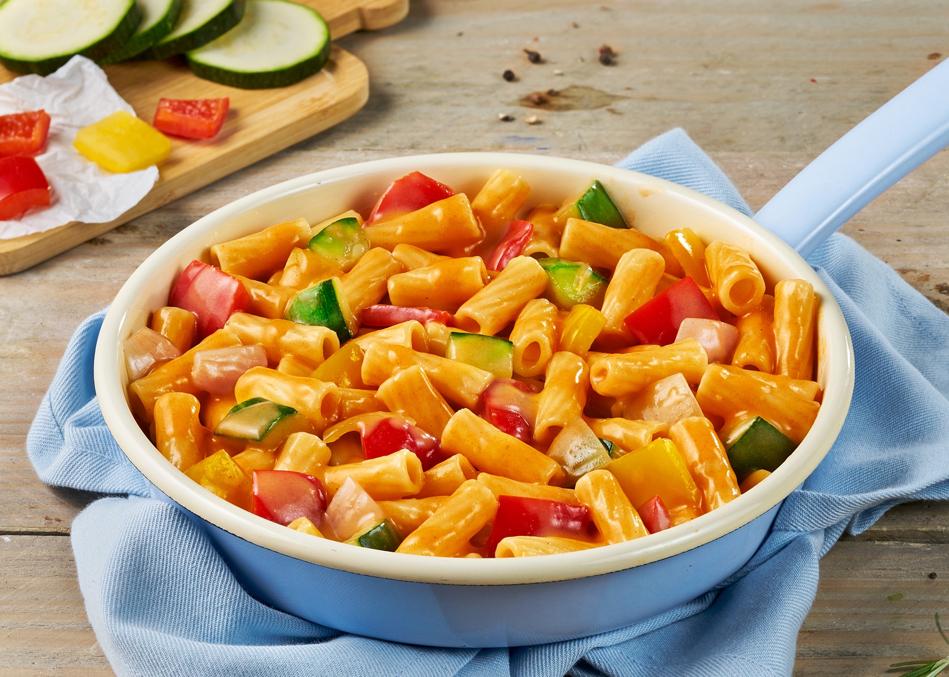 free Rigatoni-Gemüse-Pfanne free Rigatoni-Gemüse-Pfanne von Bofrost* free