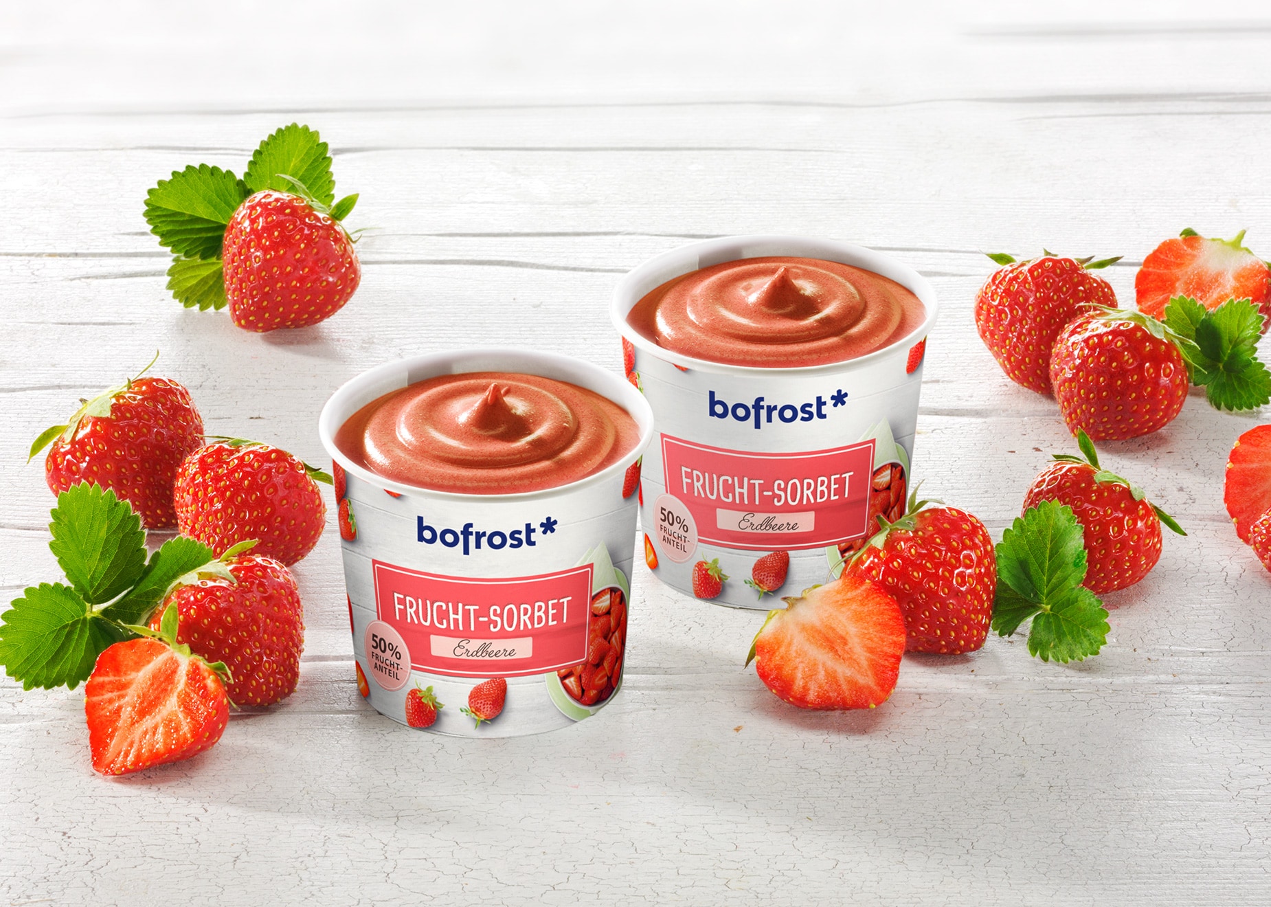 Frucht-Sorbet Erdbeer Frucht-Sorbet Erdbeer von Bofrost