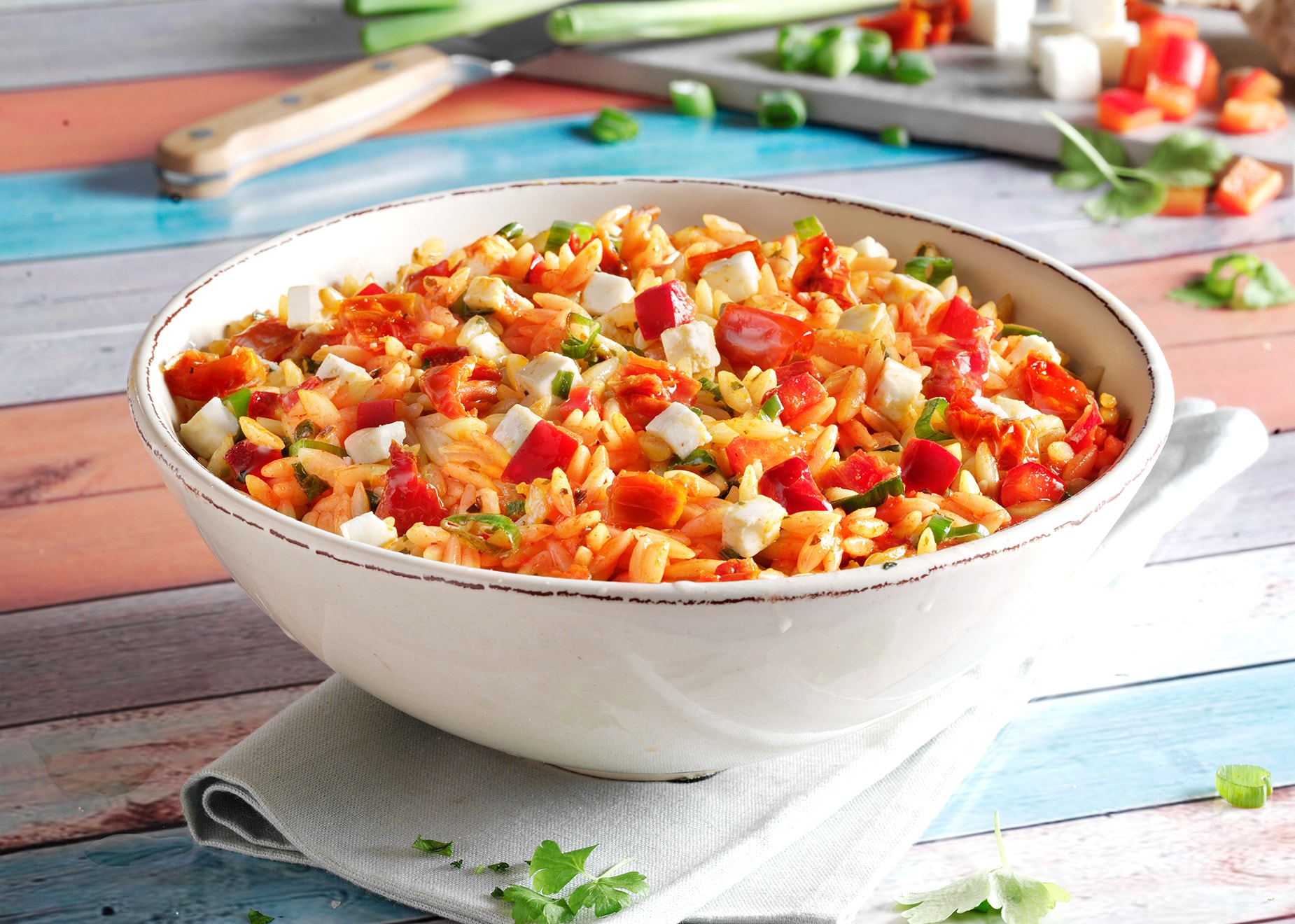 Griechischer Nudelsalat Griechischer Nudelsalat von Bofrost