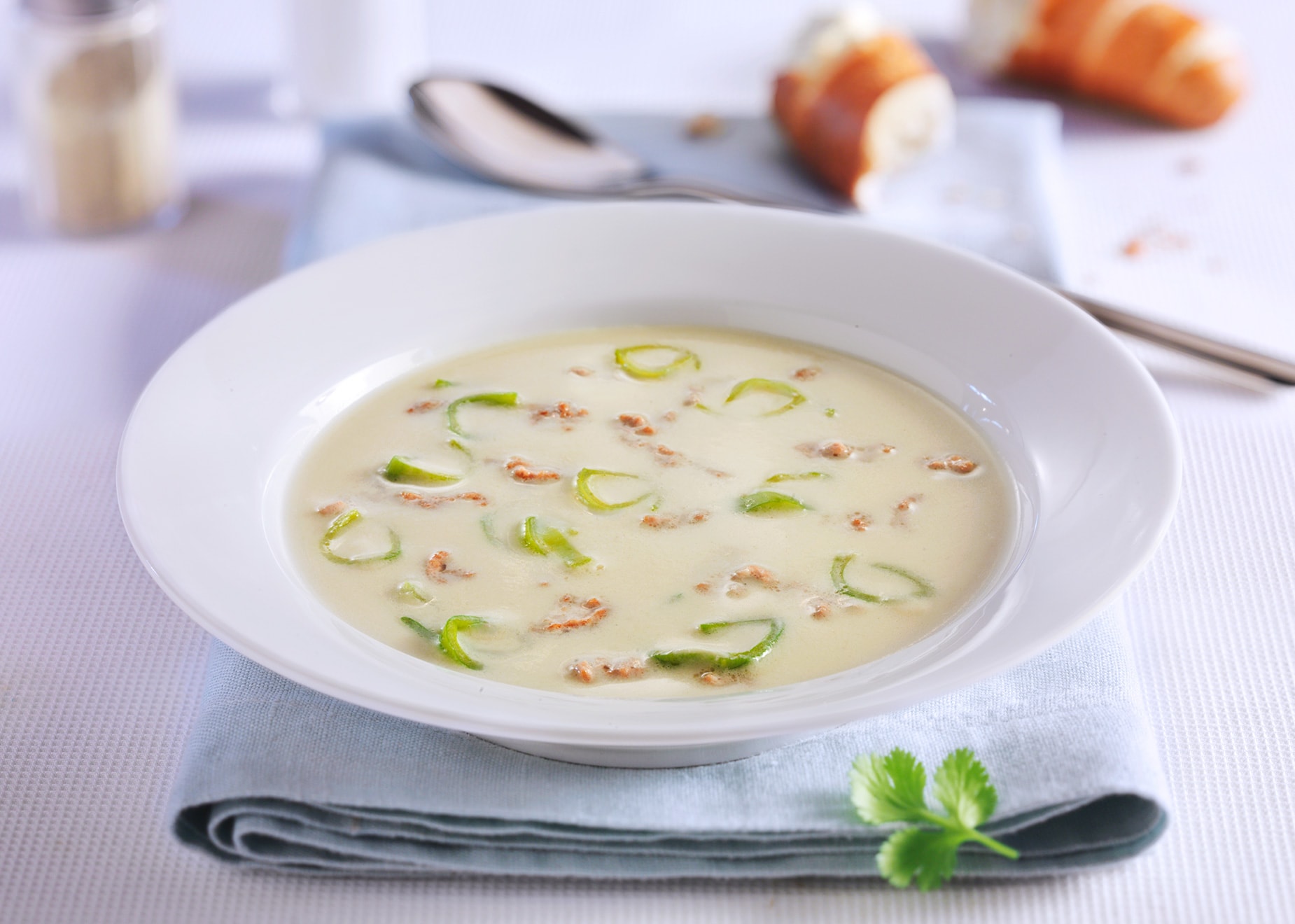 Käse-Lauchsuppe Käse-Lauchsuppe von Bofrost