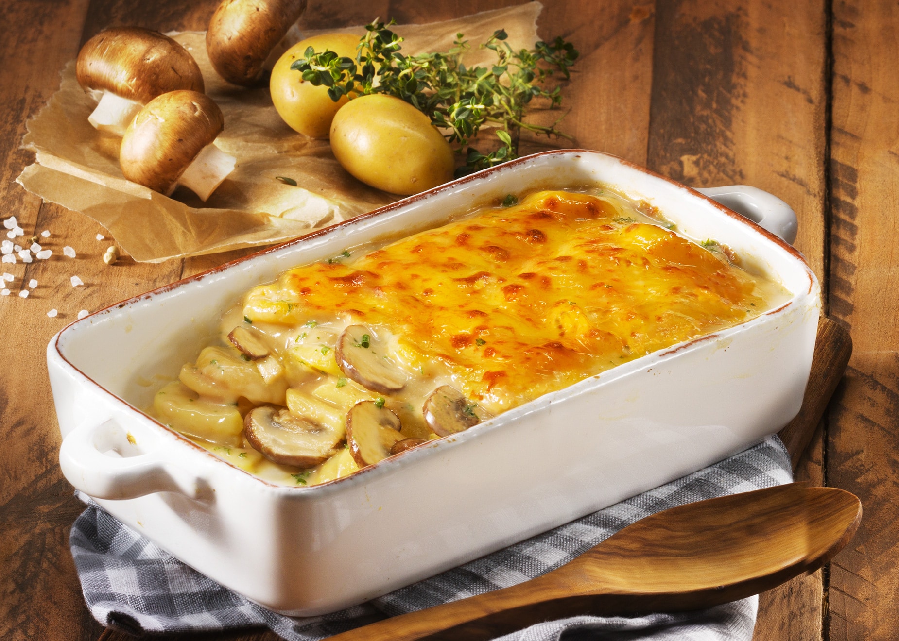 Kartoffel-Champignon-Auflauf Kartoffel-Champignon-Auflauf von Bofrost