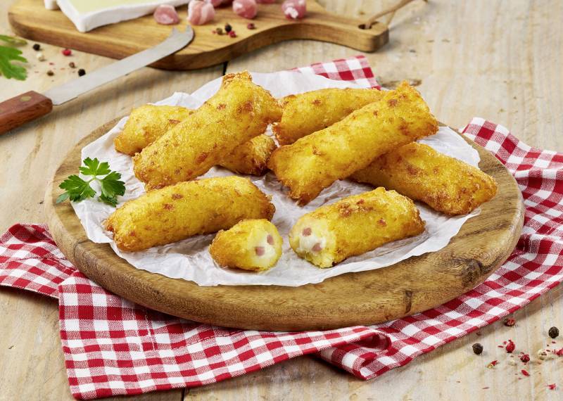 Kartoffeltaschen „Brie & Speck“ von Bofrost