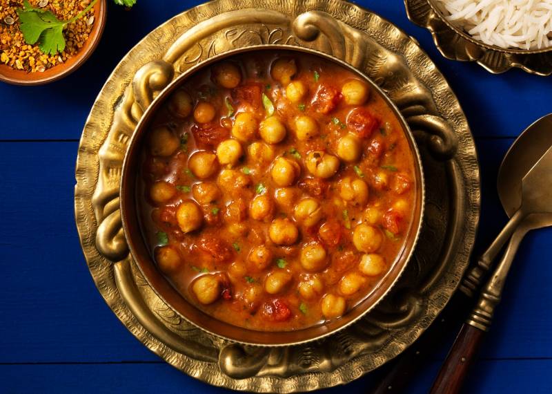 Kichererbsen-Curry mit Reis von Bofrost