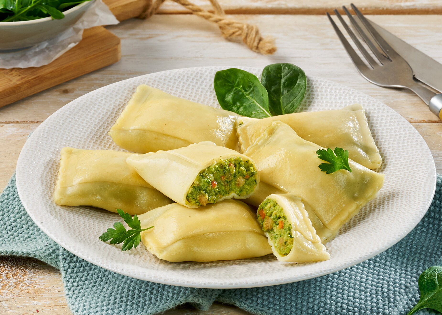 Kleine Gemüse-Maultaschen von Bofrost