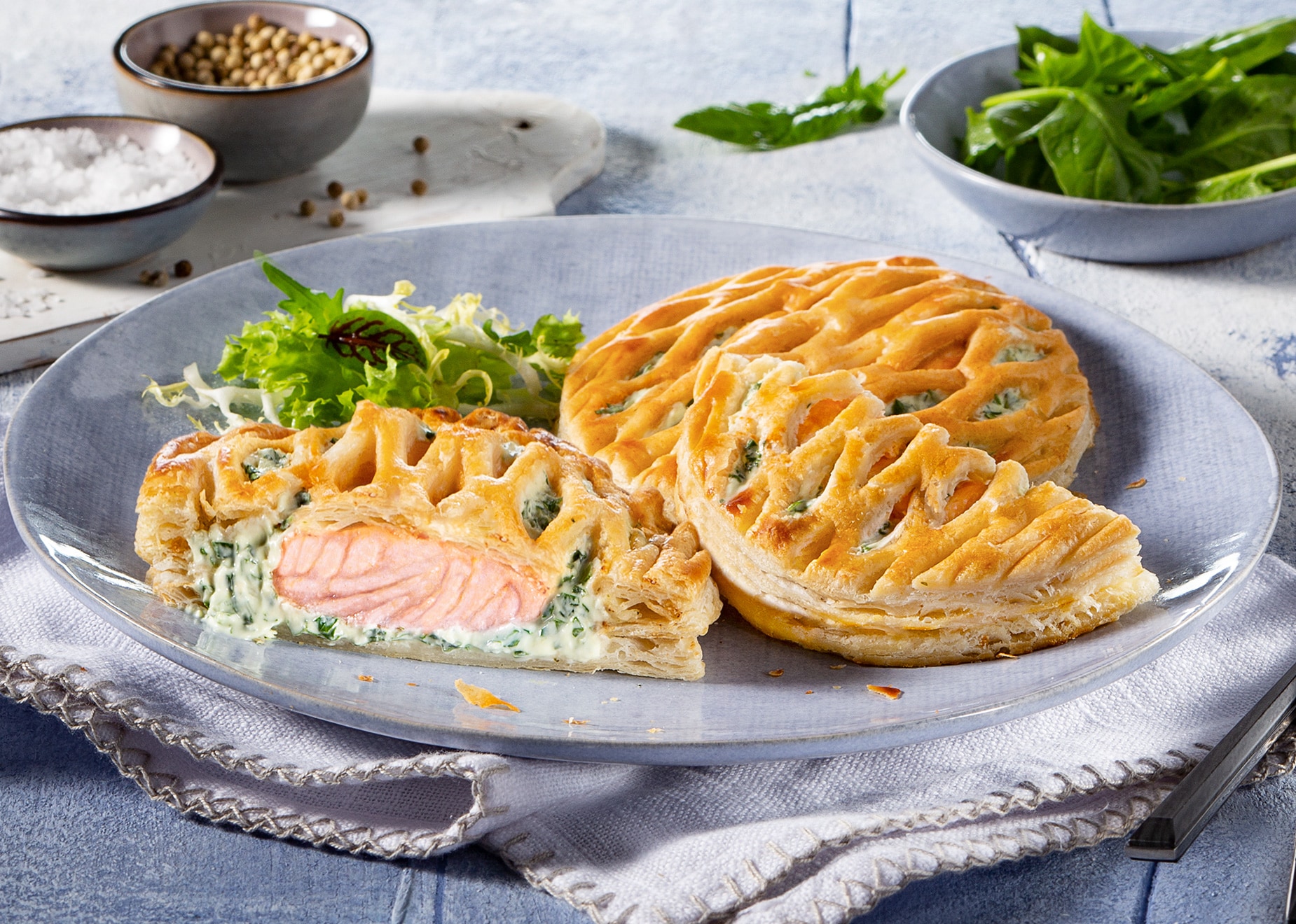Lachsfilet im Blätterteig Lachsfilet im Blätterteig von Bofrost