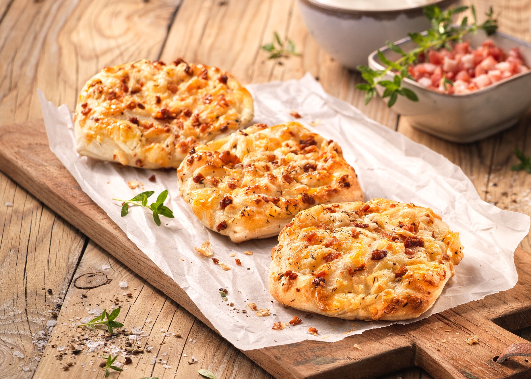 Mini-Snack „Flammkuchen-Style“ Mini-Snack „Flammkuchen-Style“ von Bofrost