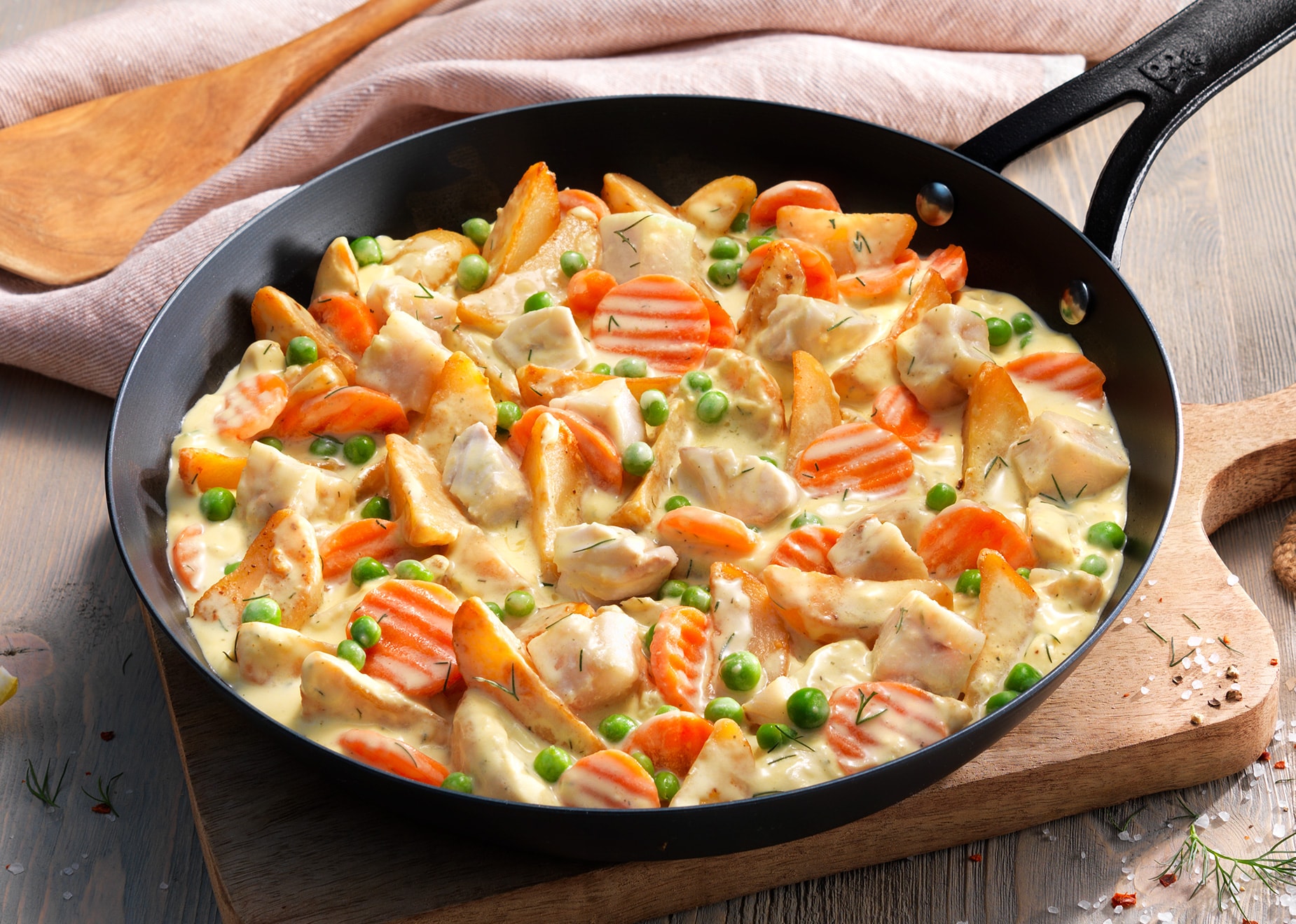 Nordische Fischpfanne Nordische Fischpfanne von Bofrost