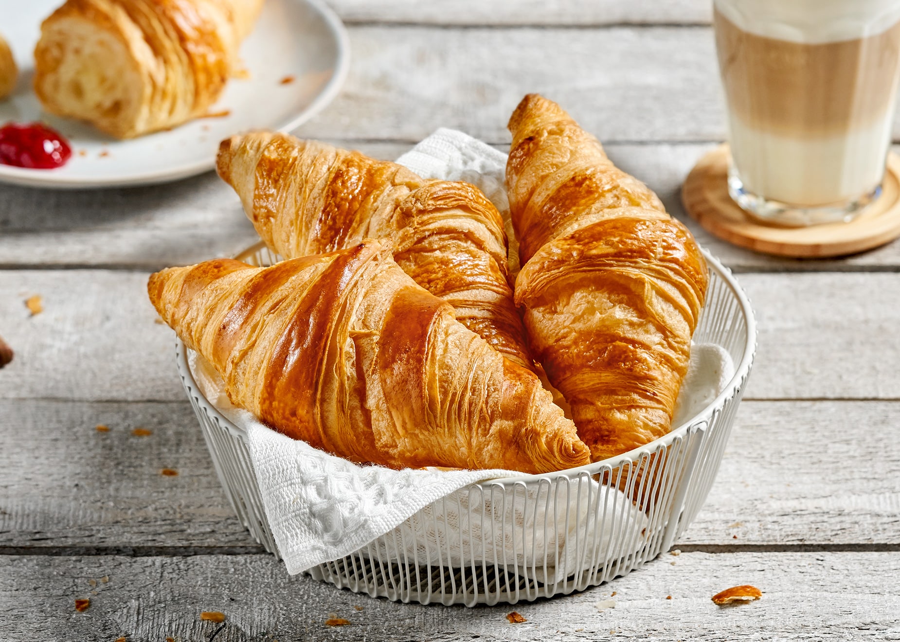 Original französische Buttercroissants – zum Selberbacken Original französische Buttercroissants – zum Selberbacken von Bofrost