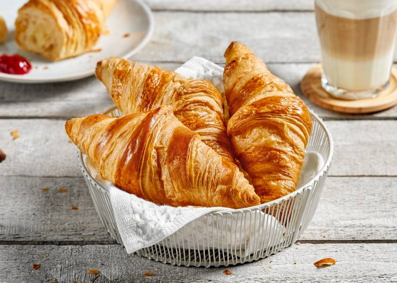 Original französische Buttercroissants – zum Selberbacken von Bofrost