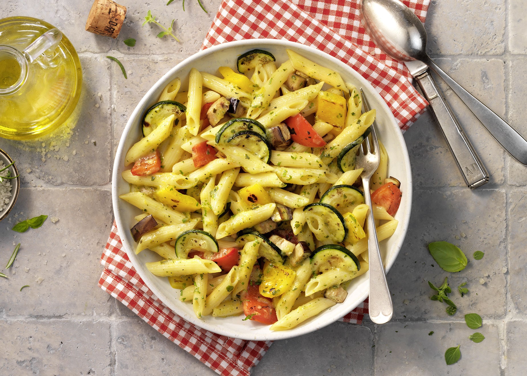 Penne mit Grillgemüse Penne mit Grillgemüse von Bofrost