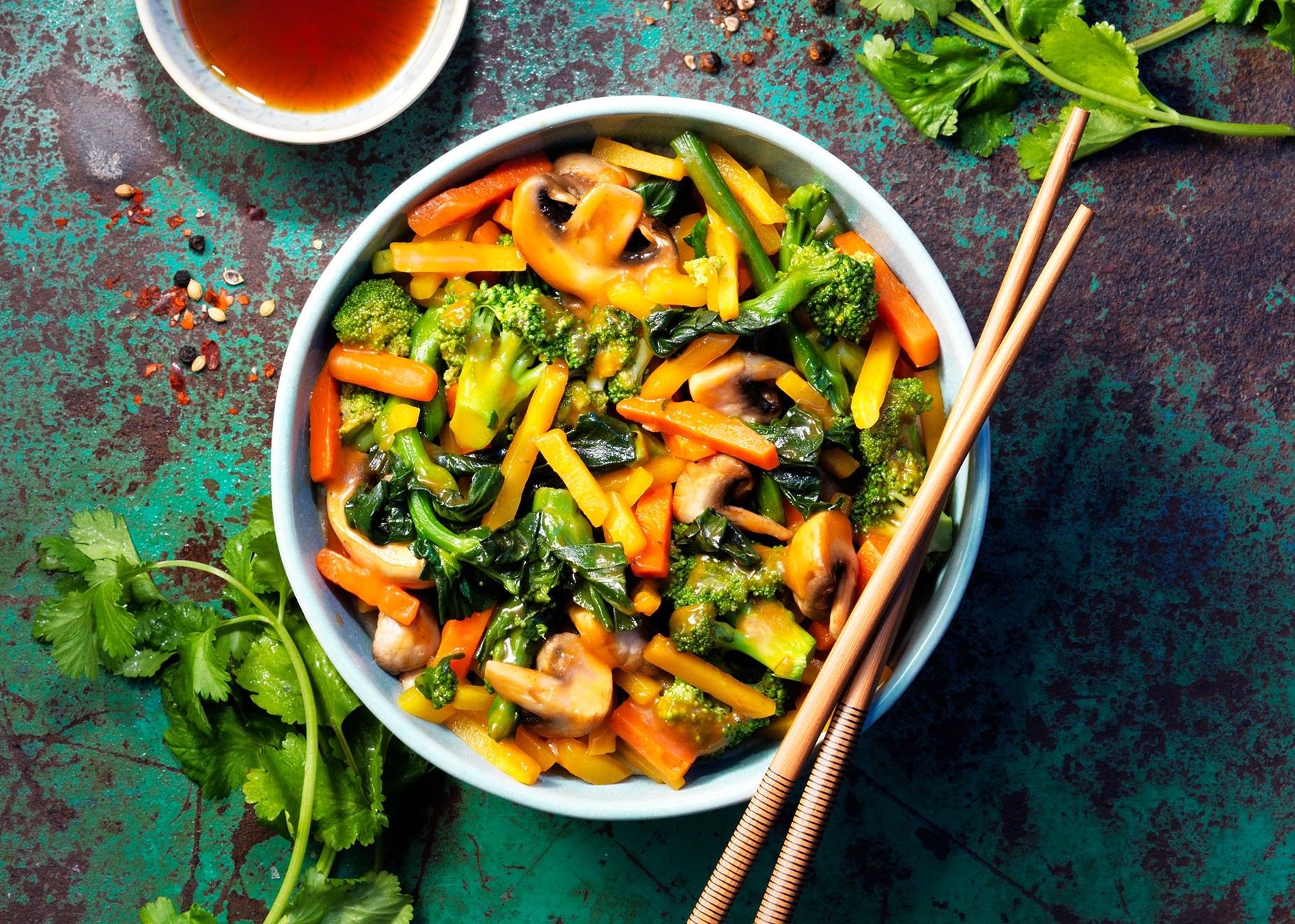 Pfannengemüse Teriyaki Pfannengemüse Teriyaki von Bofrost
