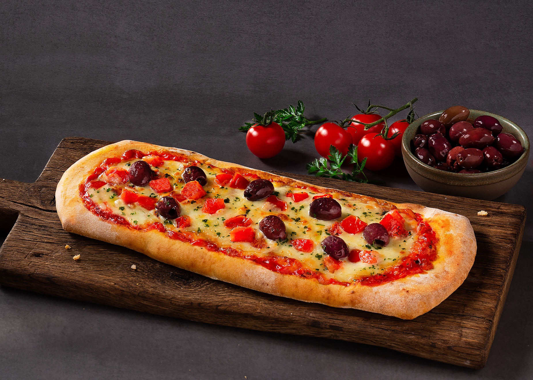 Pizza alla Romana Pomodoro e Olive Pizza alla Romana Pomodoro e Olive von Bofrost