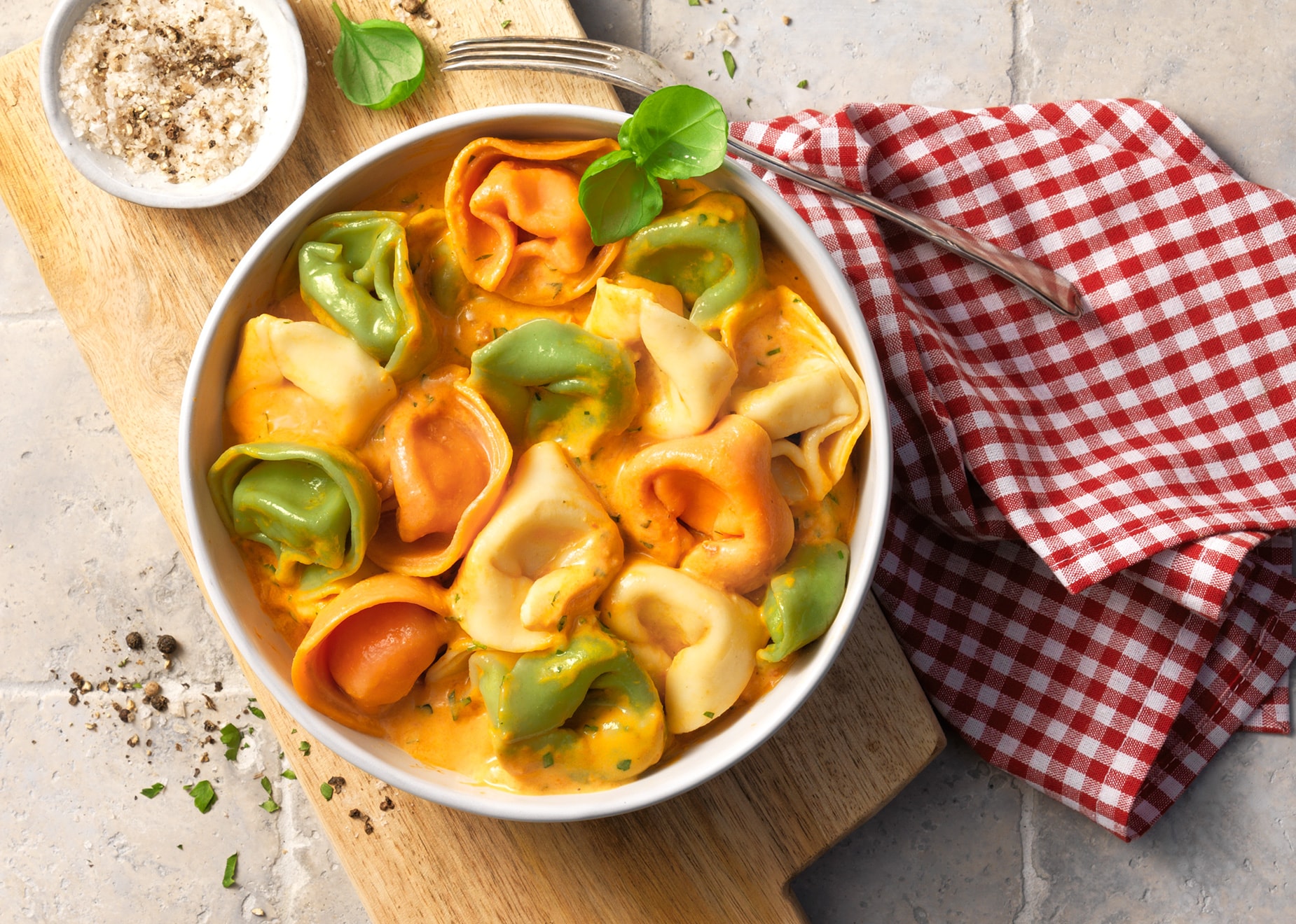 Tortelloni Tricolore von Bofrost