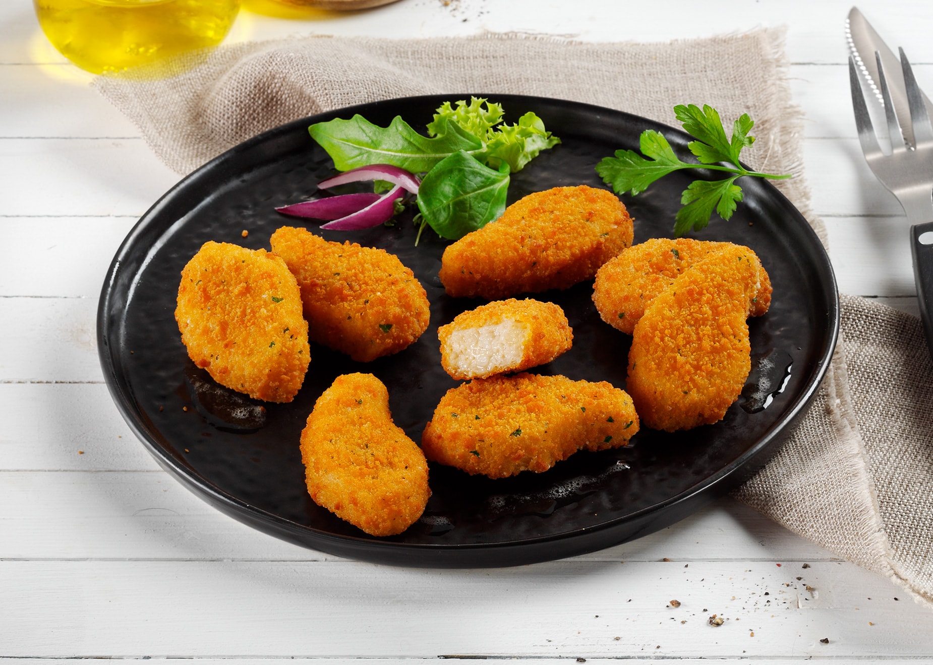 VEGANtische Nuggets aus Reis von Bofrost