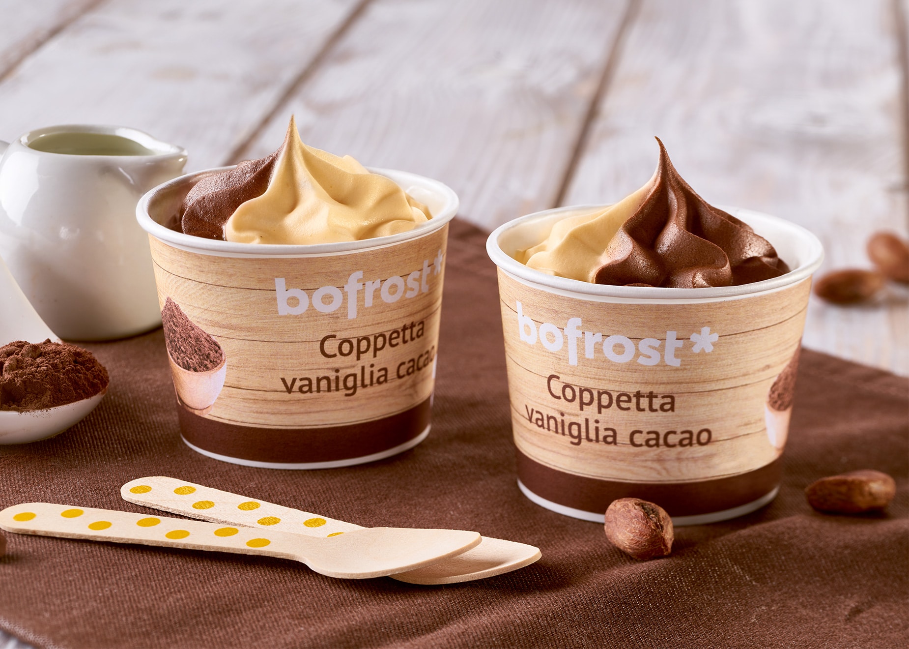 Vanille-Schoko-Becher Vanille-Schoko-Becher von Bofrost