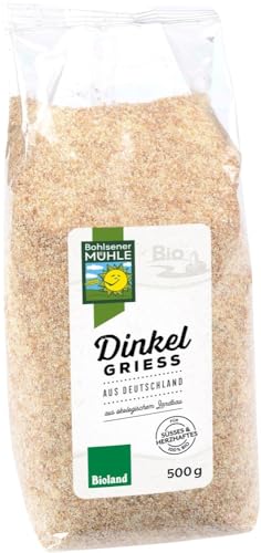 Bohlsener Mühle Bio Dinkelvollkorngrieß (6 x 500 gr) von Bohlsener Mühle