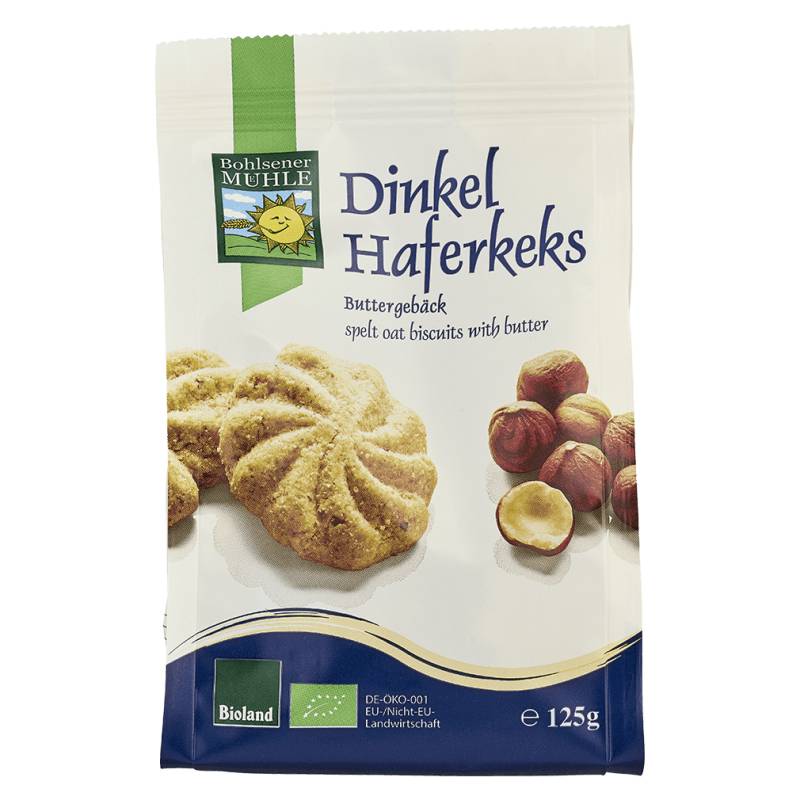 Bio Dinkel Haferkeks von Bohlsener Mühle