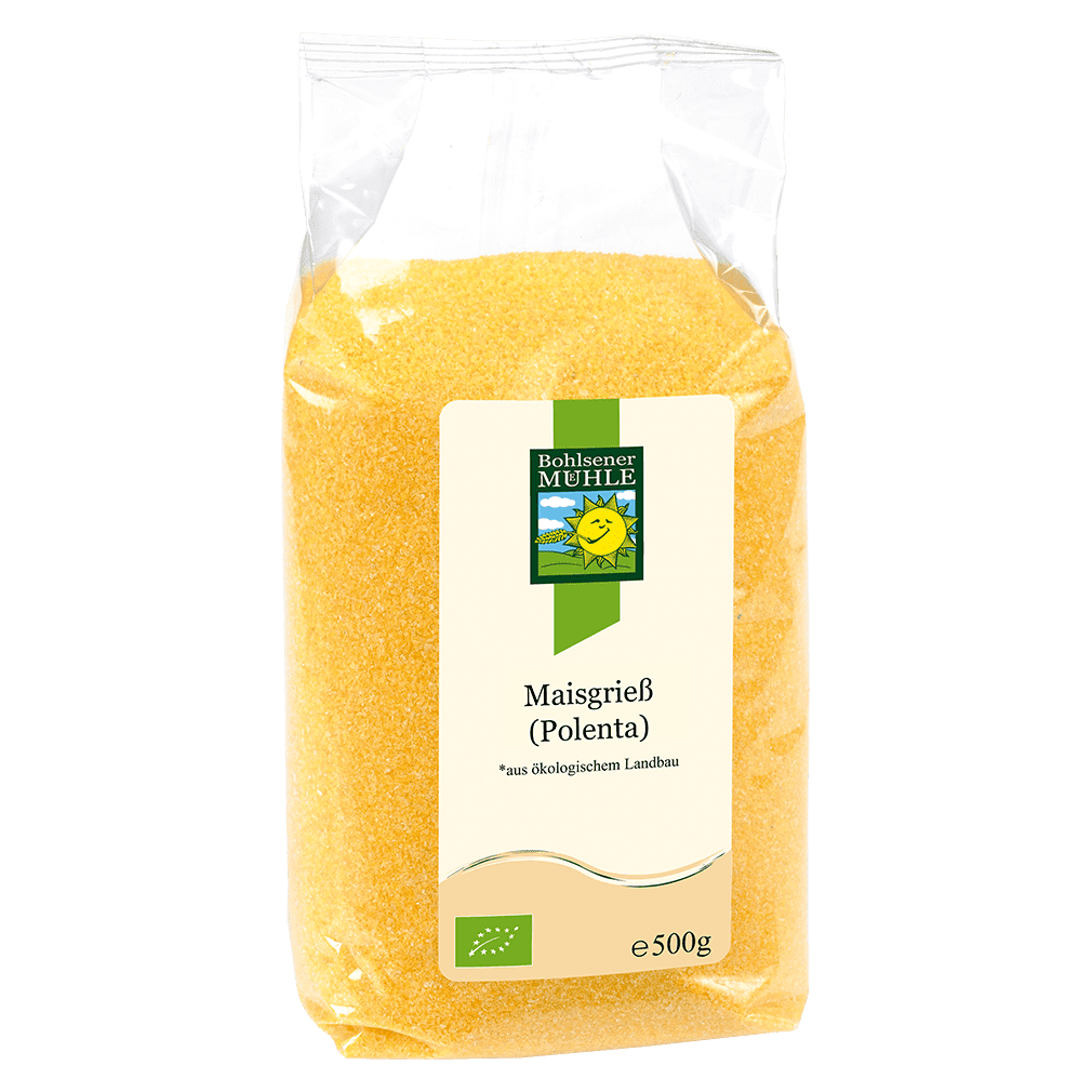 Bio Maisgrieß Polenta Bio Maisgrieß Polenta von Bohlsener Mühle