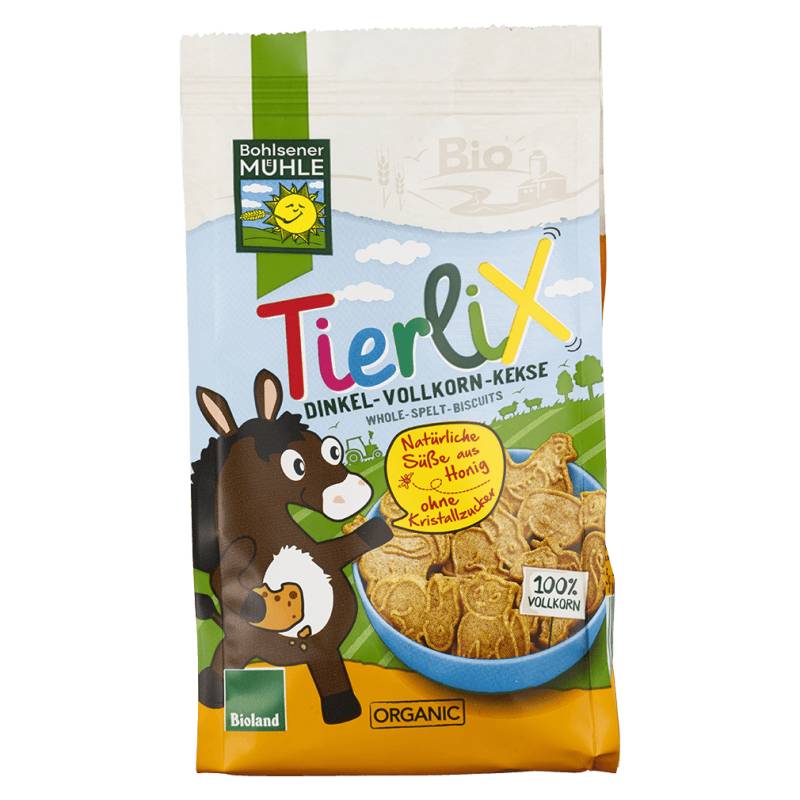 Bio TierliX Dinkelkekse von Bohlsener Mühle
