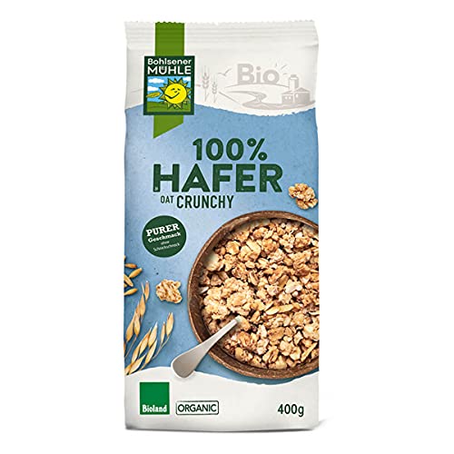 Bohlsener Mühle - 100% Hafer Crunchy - 0,4 kg - 6er Pack von Bohlsener Mühle