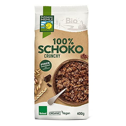 Bohlsener Mühle - 100% Schoko Crunchy - 0,4 kg - 6er Pack von Bohlsener Mühle