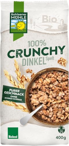 100% Dinkel Crunchy 6 x 400 gr von Bohlsener Mühle
