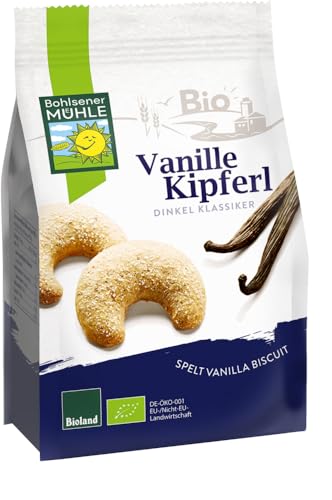 Vanillekipferl Dinkel 6 x 125 gr von Bohlsener Mühle