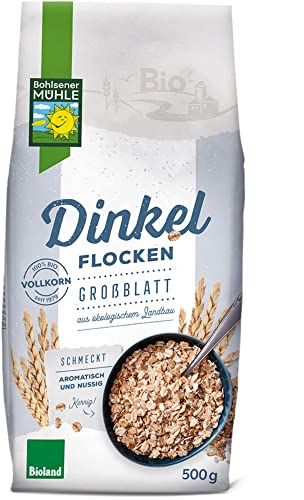 Bohlsener Mühle Bio Dinkelflocken (2 x 500 gr) von Bohlsener Mühle