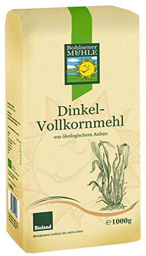 Bohlsener Mühle Bio Dinkelvollkornmehl (2 x 1 kg) von Bohlsener Mühle