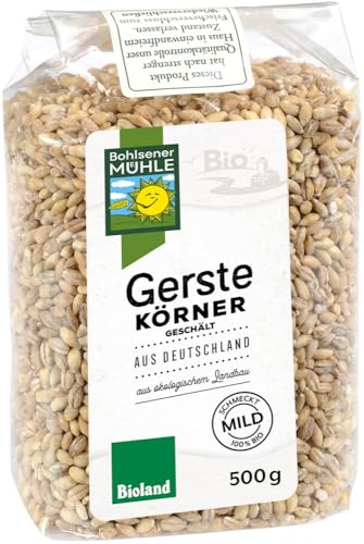 Bohlsener Mühle Bio Gerste, geschält (1 x 500 gr) von Bohlsener Mühle