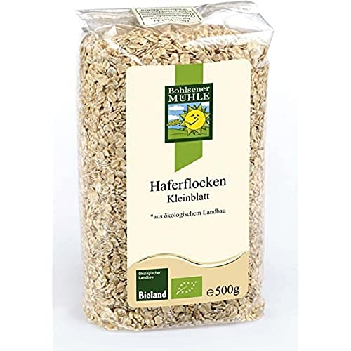 Bohlsener Mühle Bio Haferflocken, Kleinblatt (1 x 500 gr) von Bohlsener Mühle
