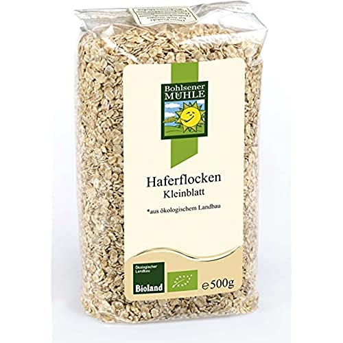 Bohlsener Mühle Bio Haferflocken, Kleinblatt (1 x 500 gr) von Bohlsener Muehle