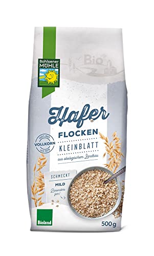 Bohlsener Mühle Bio Haferflocken, Kleinblatt (6 x 500 gr) von Bohlsener Mühle