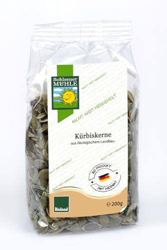 Kürbiskerne, dunkelgrün 2 x 200 gr von Bohlsener Mühle