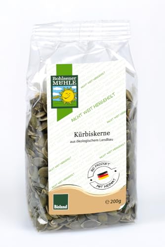 Bohlsener Mühle Bio Kürbiskerne, dunkelgrün (2 x 200 gr) von Bohlsener Mühle