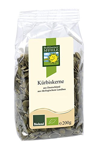 Bohlsener Mühle Bio Kürbiskerne aus Deutschland, 1er Pack (1 x 0.2 kg) von Bohlsener Mühle