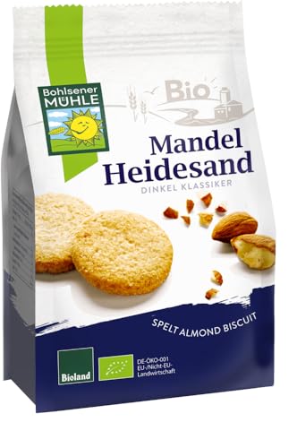 Bohlsener Mühle Bio Mandel-Heidesand Dinkel-Buttergebäck (1 x 125 gr) von Bohlsener Mühle